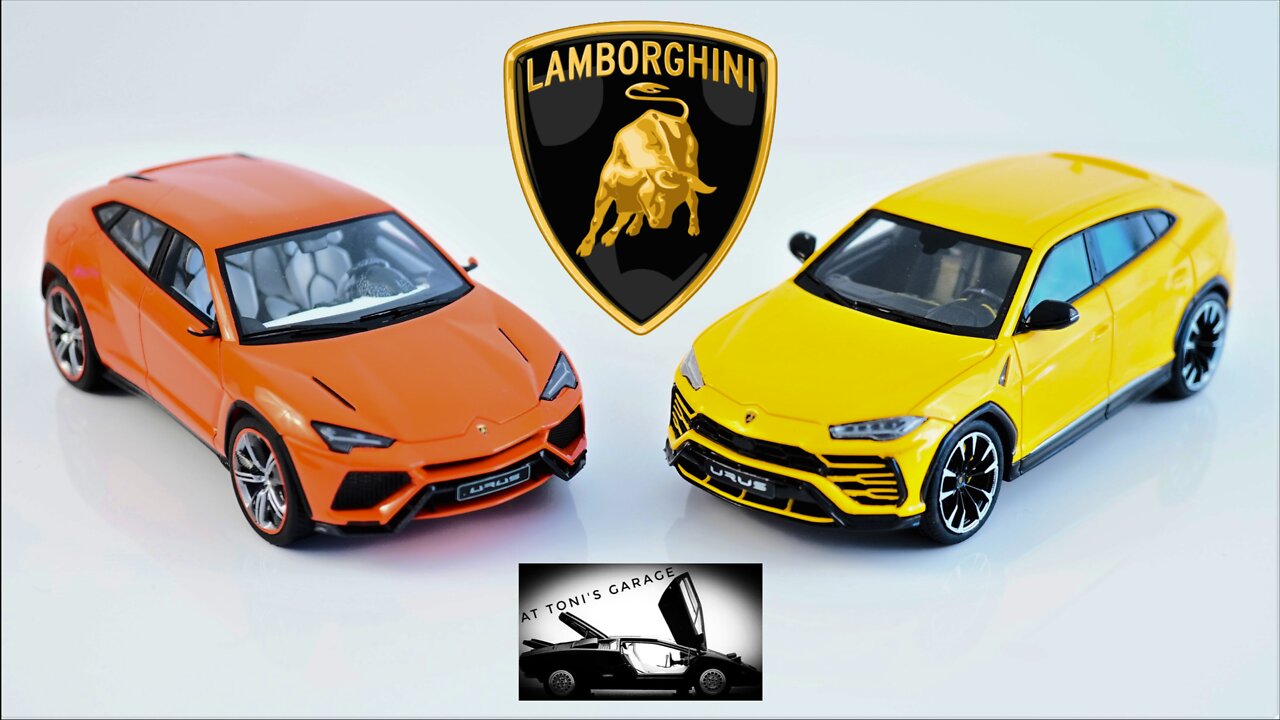 LAMBORGHINI URUS - LookSmart 1/43 - Concept VERSUS Production