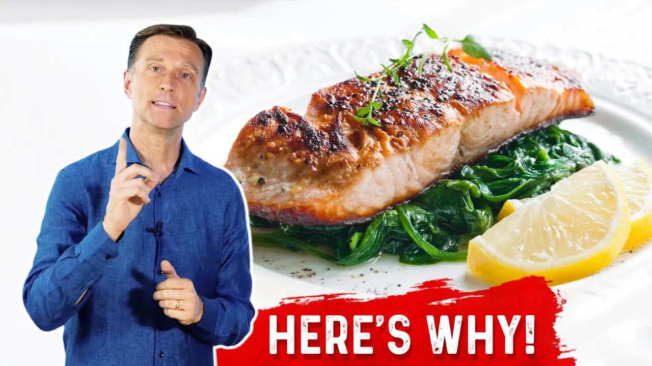 Fish Is A Very Good Food For Brain Health And EyeSight – Dr.Berg