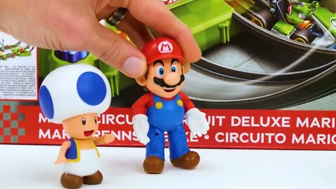 ¡Mario Kart Hotwheels Race Car Toy Video de aprendizaje para niños!143 3