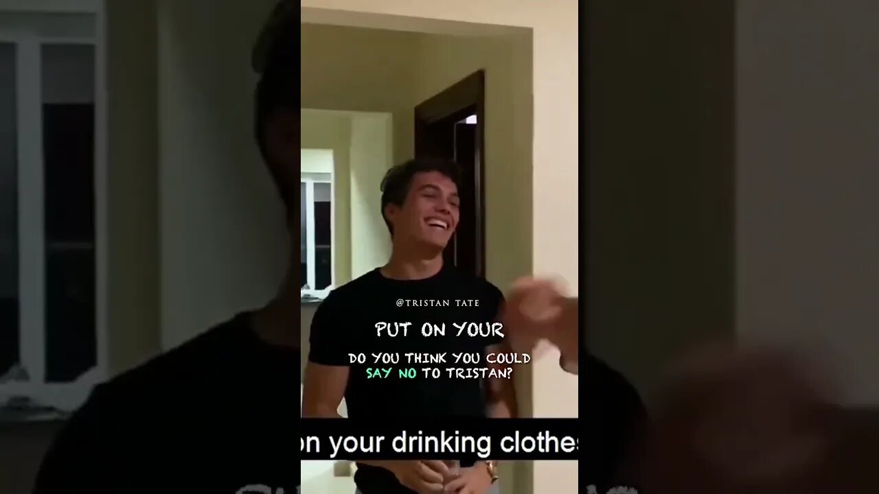 Do You Think You Could Say No To Tristan Tate? #Shorts