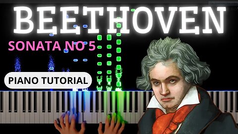 Sonata No.5 C Minore Prestissimo - Beethoven - Piano Tutorial #beethoven #pianotutorial #rushe