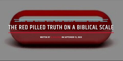 The Red Pilled Truth On A Biblical Scale