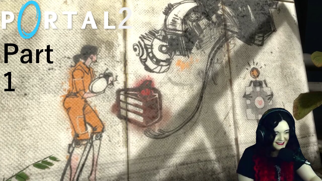 This place is falling apart!! - Miss Darkness Play's Portal 2 - Part 1