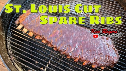 Smoked Spare Ribs on the Weber Kettle