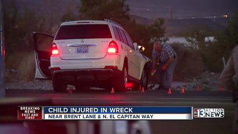 9-month-old boy in critical condition after t-bone crash near Brent Lane and El Capitan Way