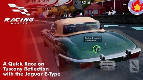 A Quick Race on Tuscany Reflection with the Jaguar E-Type | Racing Master