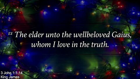 Sunday Evening, Dec 18th, 2022 - Love in the Truth