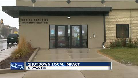 Government shutdown closes Milwaukee social security office
