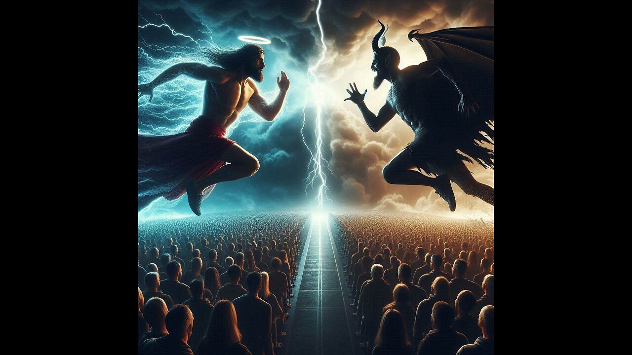 jesus vs satan ( the final battle )