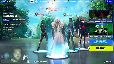 Fortnite with Rock Mercury