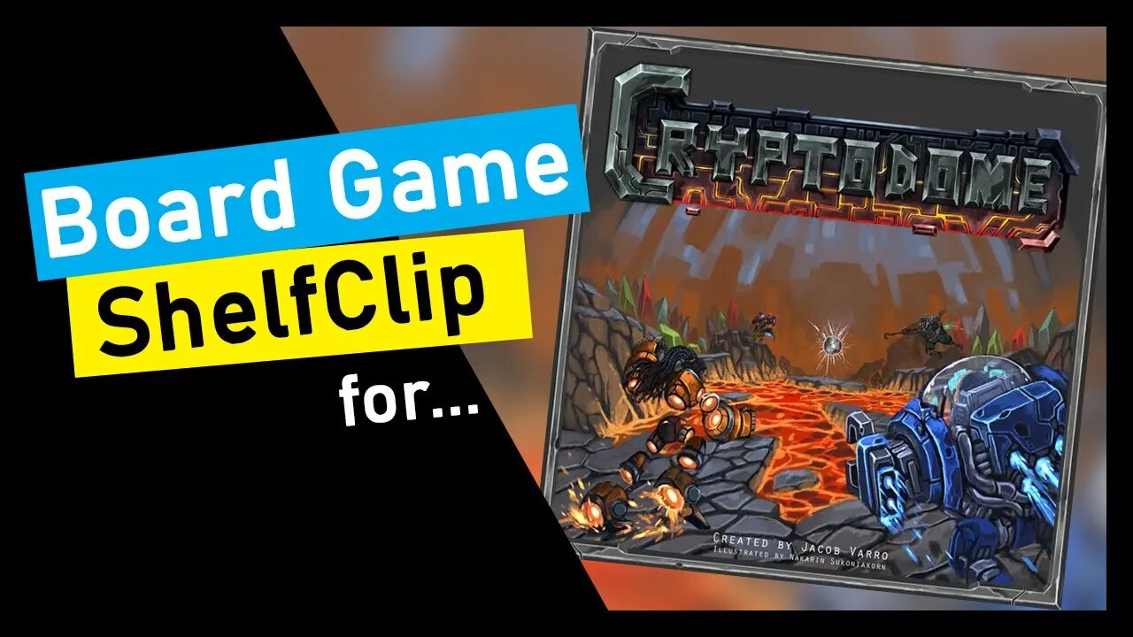 🌱ShelfClips: Cryptodome (Short Board Game Preview)