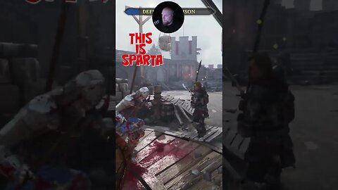 this is sparta #chivalry2 #gameplay #hackandslash #mrandmrswolfgaming #shorts