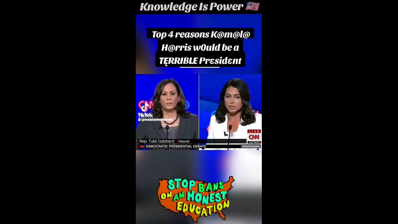 ) Top 4 reasons Kamala Harris would be a TERRIBLE President