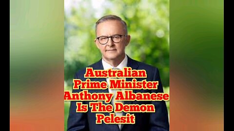 Australian Prime Minister Anthony Albanese Is The Demon Pelesit