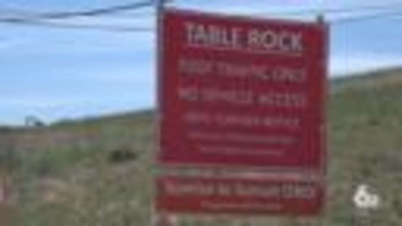 Table Rock mesa parking lot will be closed the rest of the year
