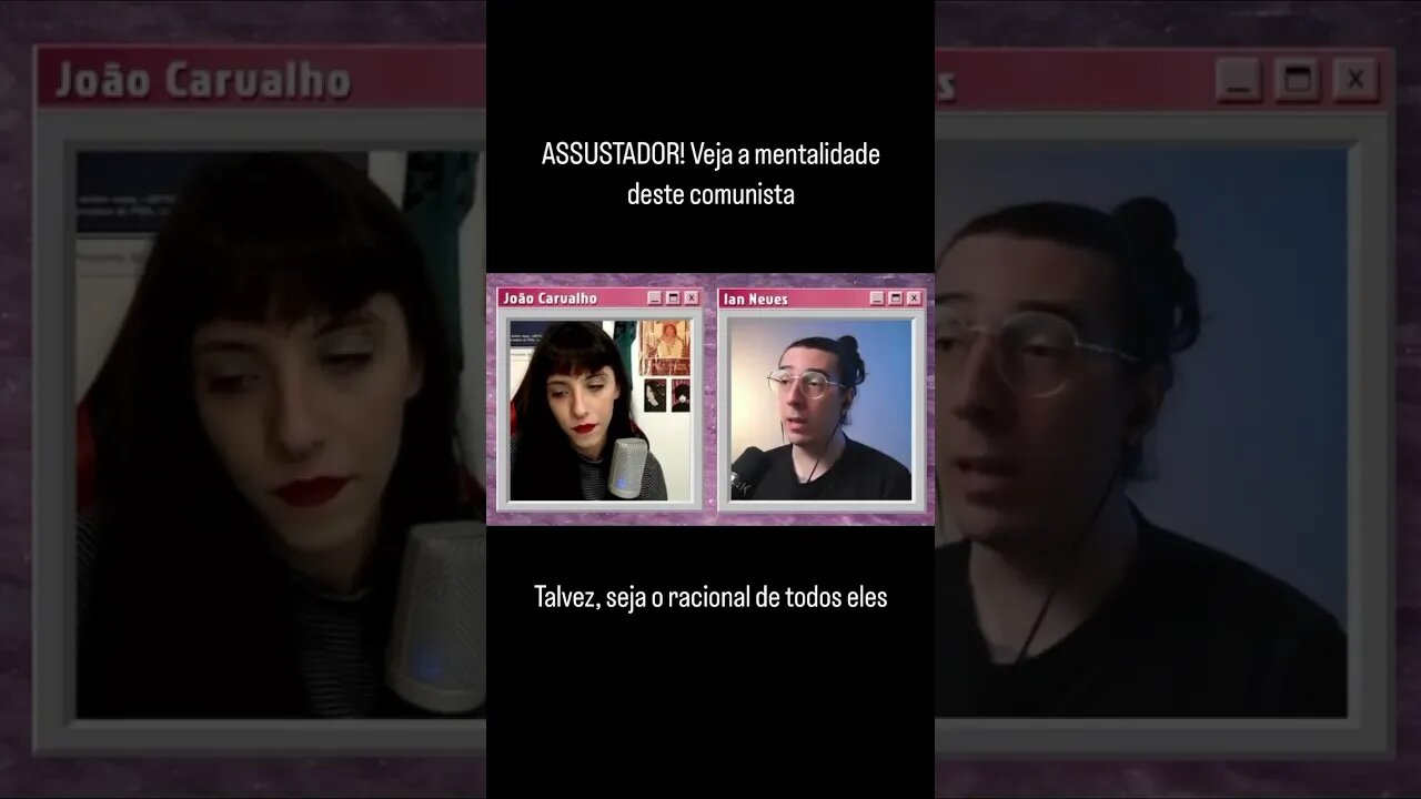 ASSUSTADOR! Veja a mentalidade deste comunista. Talvez, seja o racional de todos eles