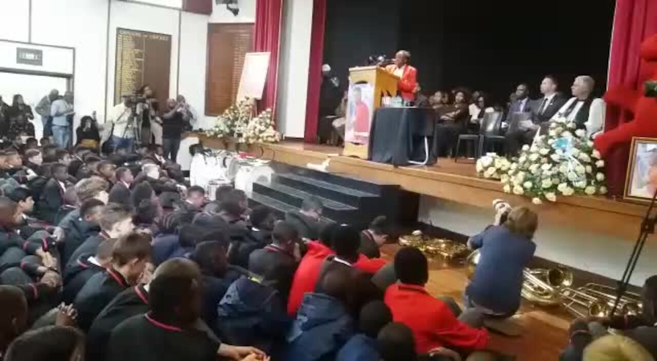 SOUTH AFRICA - Johannesburg - Enoch Mpianzi Memorial Service - Video (ppy)
