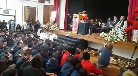 SOUTH AFRICA - Johannesburg - Enoch Mpianzi Memorial Service - Video (ppy)