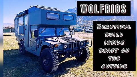 Insane Military H1 Hummer converted to Off-grid Overland Beast | @wolfrigs8997 Did an amazing job