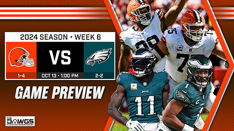 Browns at Eagles: Game Preview - Will Anything Change in Week 6?