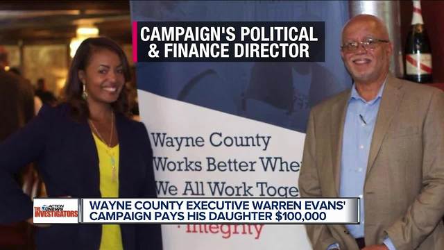 Facing easy re-election, Warren Evans’ campaign pays daughter $100k since 2017
