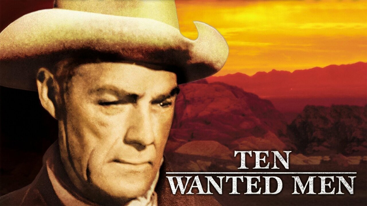 Ten Wanted Men (1955) Randolph Scott, Jocelyn Brando, Richard Boone
