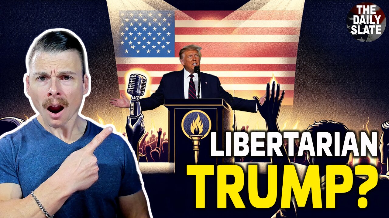 Shocking Truth Behind Trump’s Libertarian Speech!