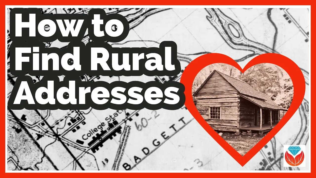 How to Find Old Rural Addresses on a Map