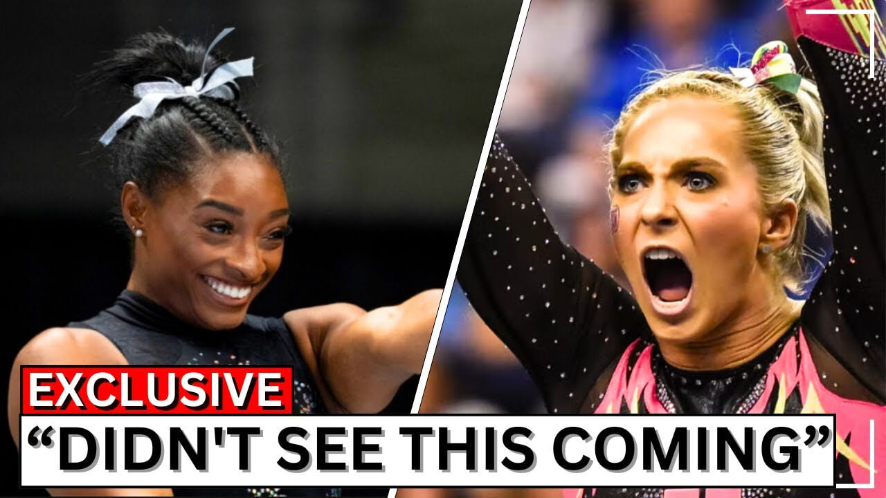 "Simone Biles Showcases Superior Skills Against MyKayla Skinner"