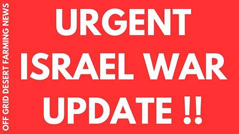 EMERGECNY ALERT !! URGENT ISRAEL IRAN WAR UPDATE !! MAJOR ELECTION CHAOS COMING !! NOV 11TH IN PLAY