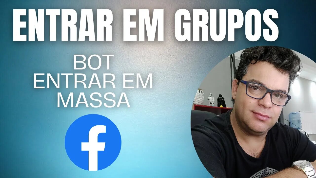 Como ENTRAR EM CENTENAS DE GRUPOS com o bot Facebook Add Grupos, AUTOMÁTICO