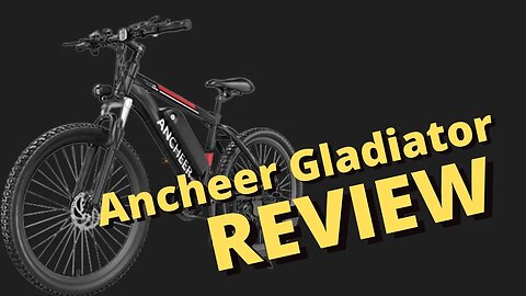Ancheer Gladiator Bike Review