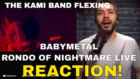 BABYMETAL - Rondo of Nightmare Live (Reaction!) the Kami Band inspiring me to practice guitar again