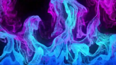 Futuristic Glowing Hot Fire