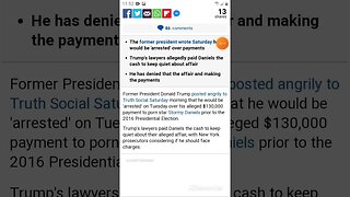 Donald Trump 2B Arrested