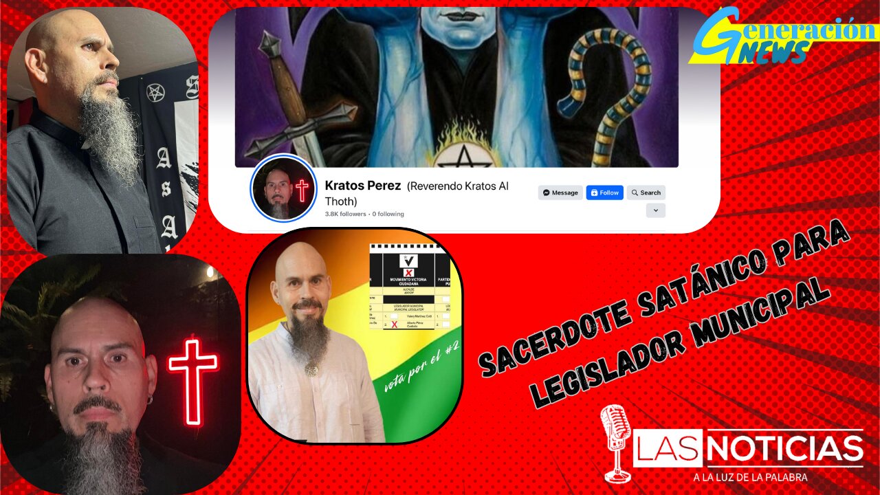 SACERDOTE SATÁNICO PARA LEGISLADOR MUNICIPAL.