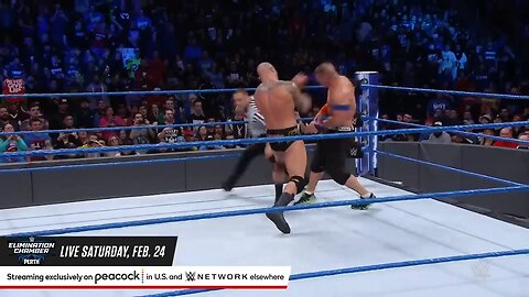 WWE John Cena and Randy Orton fight