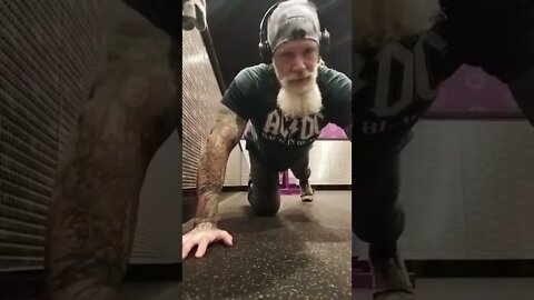 Day 1 of the St Jude's Push-up Challenge. The first 100.