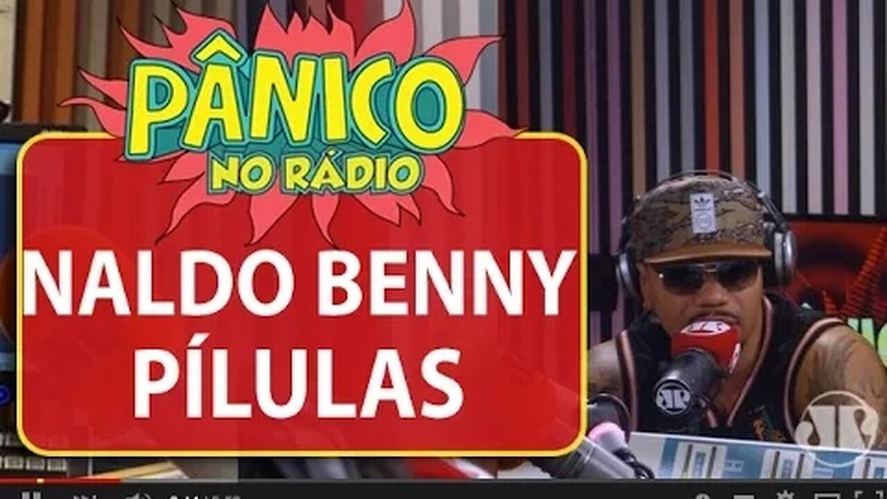 Naldo Benny: "Romero Britto me deu a capa do meu novo disco" | Pânico | Jovem Pan