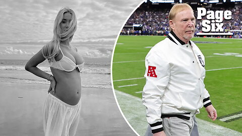 Dancer Hayden Hopkins, 26, responds to rumors she's pregnant with 69-year-old Raiders owner Mark Davis' baby