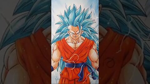 kid goku to SSJ blue#goku#ssjblue