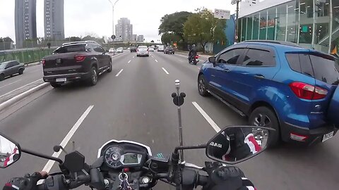 Through the neighborhoods of São Paulo Brazil 04.05.2023#moto #saopaulo #usa #india #alemanha