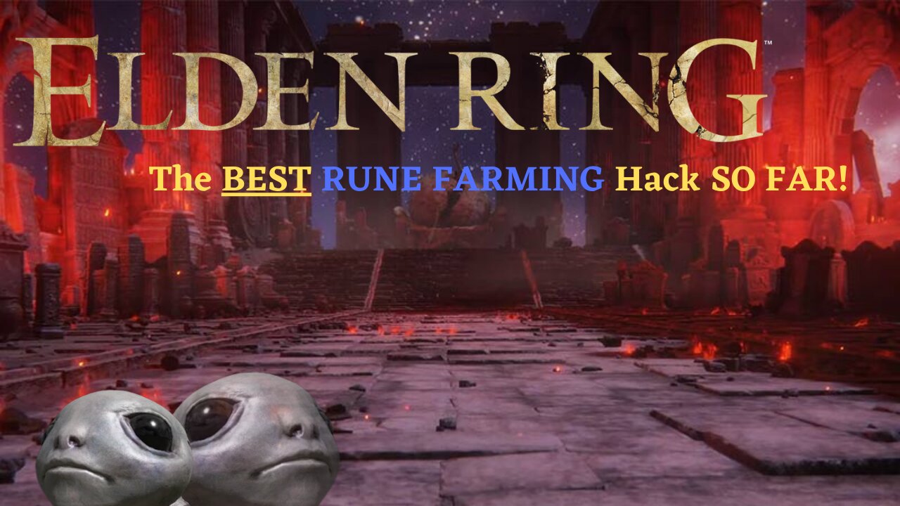 CynizenTV - Tutorial Video #1 | Elden Ring - The BEST REPEATABLE Rune Farming Trick So Far!