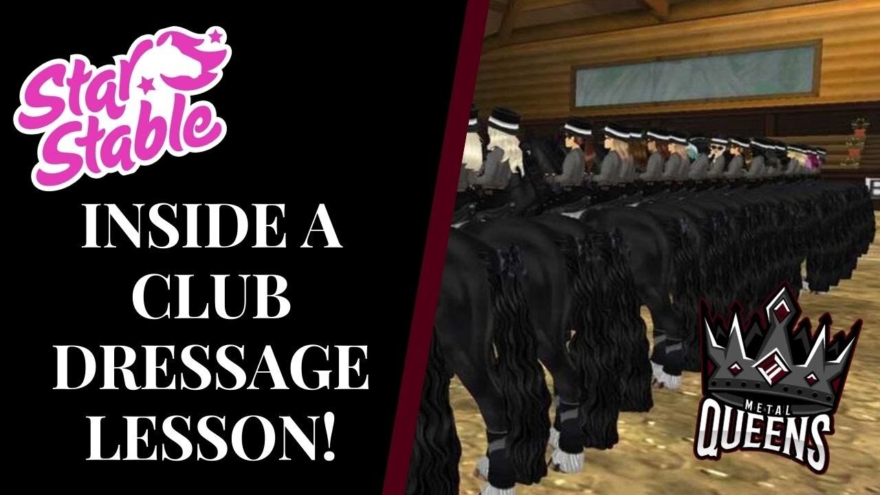 Inside a Star Stable Dressage Lesson! Star Stable Quinn Ponylord