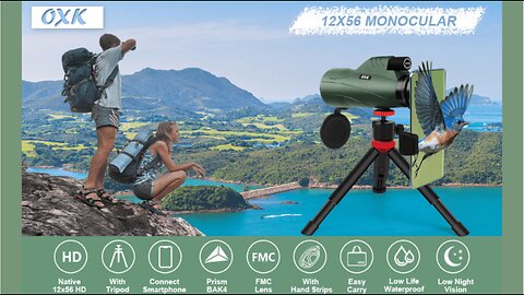 High Power Monocular Telescope