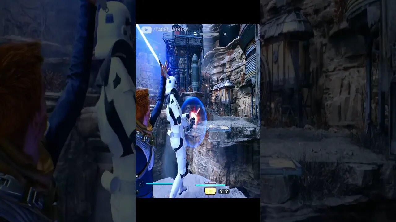 HOW TO Use STORMTROOPER SHIELD In Star Wars Jedi: Survivor #shorts
