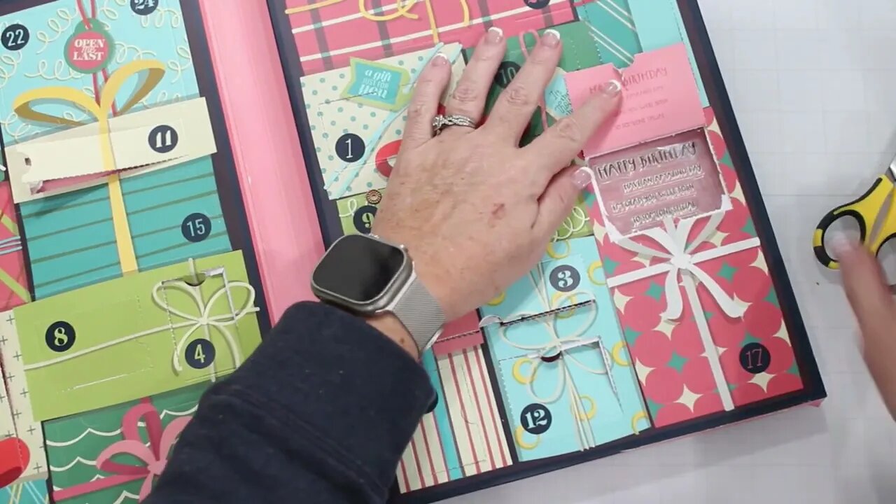 Day 13 Reveal of Crafty Advent Calendar