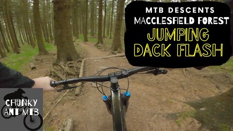 MTB Descents | Peak District | Jumping Dack Flash | Off Piste Jump Line