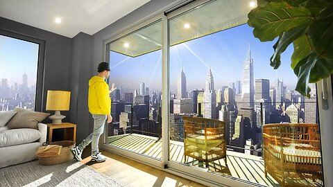 Living in a $2,500,000 Luxury Tower in New York City…