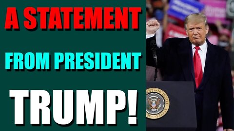 PRESIDENT TRUMP ADDRESSES THE NATION ON JULY 22, 2022 - A STATEMENT FROM PRESIDENT TRUMP!